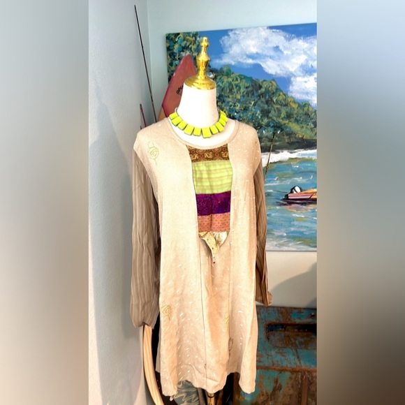 ⭐️VTG Staley Gretzinger, Unique Art to Wear Tunic,Excellent Condition,Size Large - Picture 9 of 13